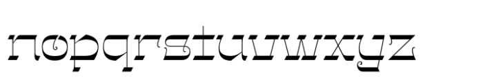 Gothalian Regular Xp Font LOWERCASE