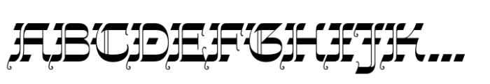Gothalian Semi Bold Font UPPERCASE