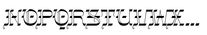 Gothalian Variable Font UPPERCASE