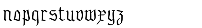 Gothamburg Shadowed Inside Font LOWERCASE