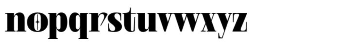 Gothania Serif Regular Font LOWERCASE
