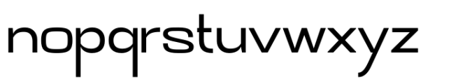 Gothema Extra Light Font LOWERCASE