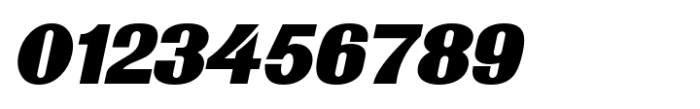 Gothic Grotesk JNL Oblique Font OTHER CHARS