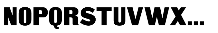 Gothic Grotesk JNL Regular Font UPPERCASE