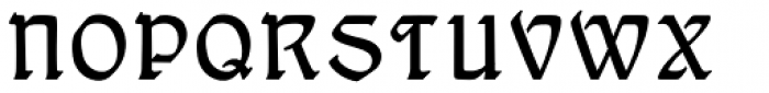 Gothic Initials Eight Font LOWERCASE
