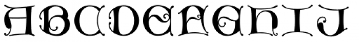 Gothic Initials Nine Font UPPERCASE