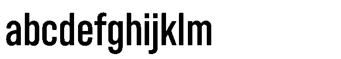 Gothig Condensed Bold FONT