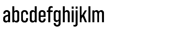 Gothig Condensed Semi Bold FONT