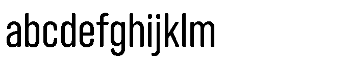 Gothig Round Condensed Medium FONT