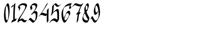 Gothy Black Regular Font OTHER CHARS