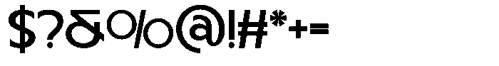 Gotib Font OTHER CHARS