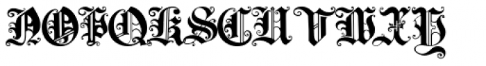 Gotische3 Font UPPERCASE