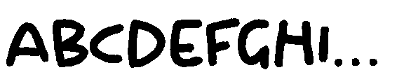 Gotta Illusy Trace Font UPPERCASE