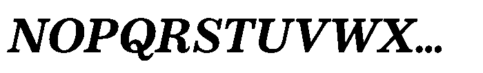 Gotta Scotch Bold Italic Font UPPERCASE