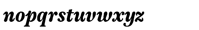 Gotta Scotch Bold Italic Font LOWERCASE