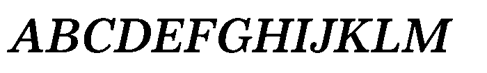 Gotta Scotch Medium Italic Font UPPERCASE