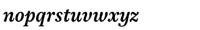 Gotta Scotch Medium Italic Font LOWERCASE