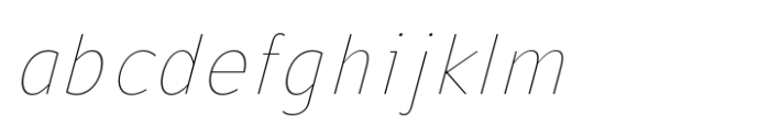 Gouble Thin Italic FONT