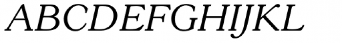 Goudy 38 Book Italic Font UPPERCASE