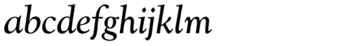 Goudy Catalogue EF Italic Font LOWERCASE