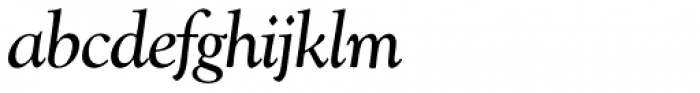 Goudy Catalogue SH Italic Font LOWERCASE