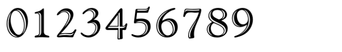 Goudy Handtooled Regular Font OTHER CHARS