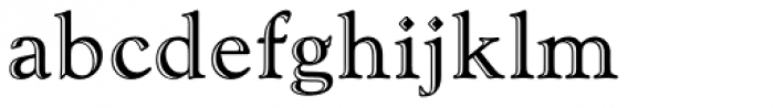 Goudy Handtooled Std Font LOWERCASE