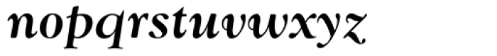 Goudy MT Bold Italic Font LOWERCASE