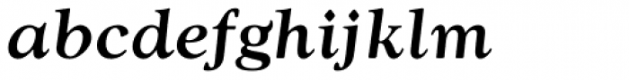 Goudy Medium Italic Font LOWERCASE