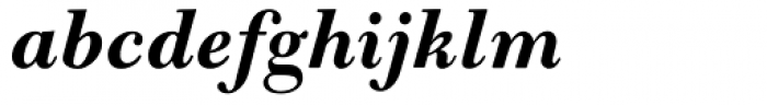 Goudy Modern MT Bold Italic Font LOWERCASE