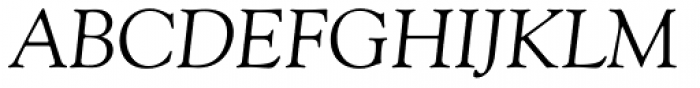 Goudy Old Style DT Italic Font UPPERCASE