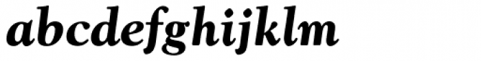Goudy Old Style SB ExtraBold Italic Font LOWERCASE