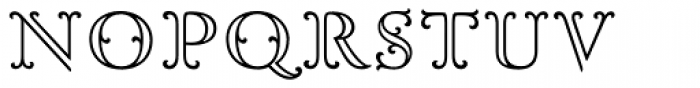 Goudy Ornate MT Std Font UPPERCASE