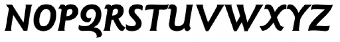 Goudy Sans Std Bold Italic Font UPPERCASE