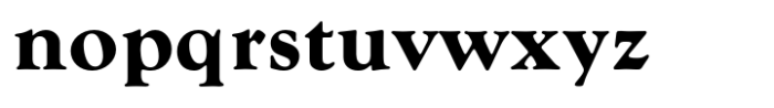 Goudy Std Bold Font LOWERCASE