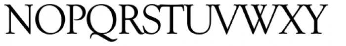 Goudy TS Regular Font UPPERCASE