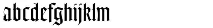 Goudy Text MT Dfr Font LOWERCASE