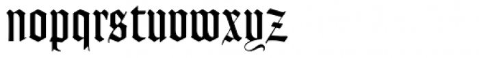 Goudy Text MT Lombardic Capitals Font LOWERCASE