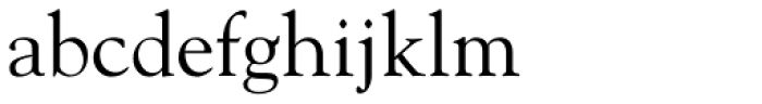 Goudy Font LOWERCASE