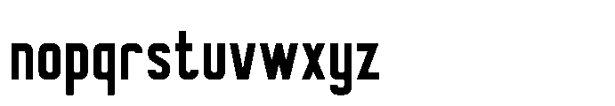 Govten St Bold Font LOWERCASE