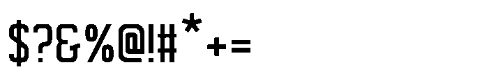 Govten St Regular Font OTHER CHARS