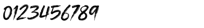 Gowar Brush Font OTHER CHARS
