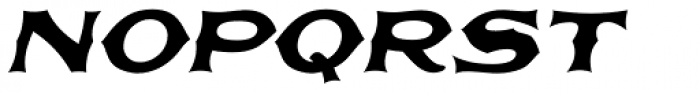 Gower Gulch Oblique JNL Font UPPERCASE