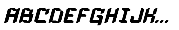 Gozen Light Italic Font UPPERCASE