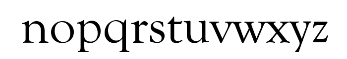 Goudy Old Style Font LOWERCASE