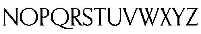 Goldscheider Titling Font LOWERCASE