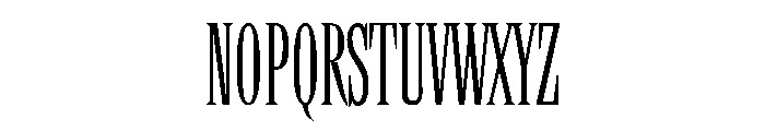 Golgotha Atlas Font UPPERCASE