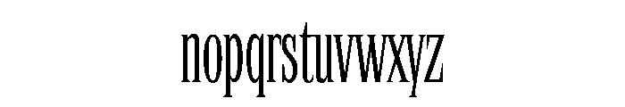 Golgotha Atlas Font LOWERCASE