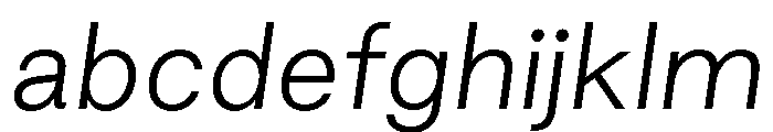 GoodSans ExtraLightItalic FONT