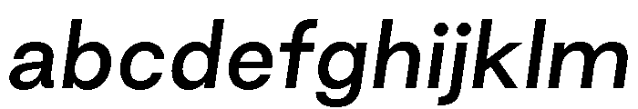 GoodSans MediumItalic FONT